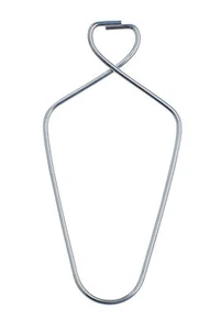 100 Pinch Clip Grid Ceilings Metal Wire Sign Hanger Hook Suspended Track Pinch - Picture 1 of 3