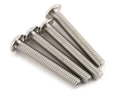 Team Losi Racing 3x20mm Left Hand Button Head Screws (4) [TLR245006] - Image 1 of 2