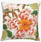 Floral Garden Christmas Throw Pillow Cover Holiday HOME Decor Double Sided