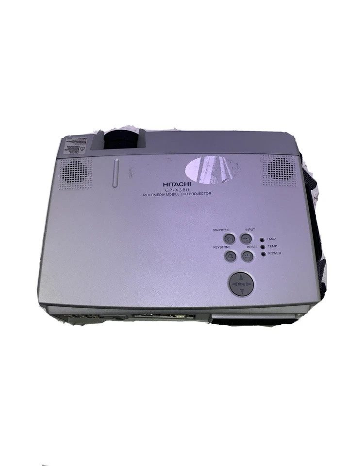Hitachi CP-X380W Portable Multimedia LCD Projector with Case - Image 1 of 4