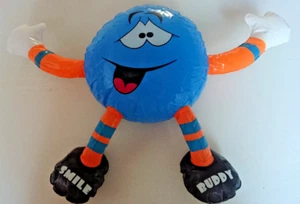 Smile Buddy inflatable novelty approx 33cm tall & 54cm hand to hand - Picture 1 of 5