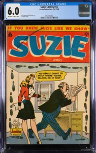 SUZIE COMICS #55 (ARCHIE PUB. 1946) CGC Cert. FINE (6.0) cond. - Picture 1 of 2