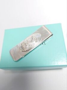 Super rare Tiffany & Co. Eagle motif Money Clip Silver 925 Vintage F/S from JP