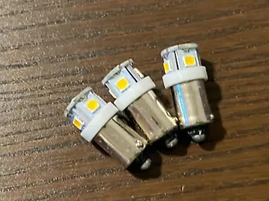 Pioneer SR-202 SR-202W Light Kit - 3 New Warm White Bayonet LED Lamp Bulbs - Picture 1 of 3