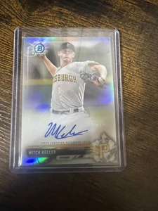 2017 Bowman Chrome Autographs Refractor #CPA-MK Mitch Keller 131/499 RC - Picture 1 of 2