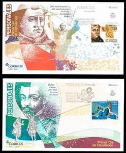 España - Edi o 4850/1 - 2014 - 2 sobres de primer día - Imagen 1 de 1