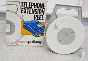 PULLWAY TELEPHONE EXTENSION REEL 50ft (15.24M) of 4 WAY TELEPHONE CABLE - Zdjęcie 1 z 6