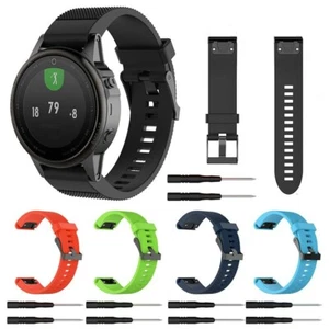 Do Garmin Approach S60 Silikon Fitness Quick Release Sportowa opaska na nadgarstek - Zdjęcie 1 z 15