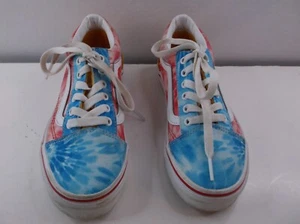 Girls Vans Off the Wall 500714 Multi Colors Shoes Sneakers Size 3.0 Kids - Picture 1 of 6