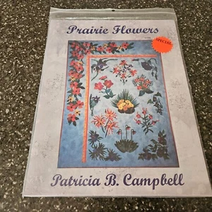 Patrón de edredón floral de flores de pradera Patricia B Campbell - Imagen 1 de 3