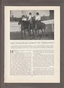 Vintage 1905 SPIRIT of CHRISTMAS Article & Photos PAGES~NEW YORK CITY Celebrate - Picture 1 of 6