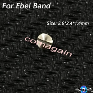 2.6*2.4*1.4mm Silver Stainless Steel Case Bracelet Strap Screws For Ebel Band - Picture 1 of 4
