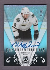 2007-08 Upper Deck The Cup MIKE MODANO Cup Enshrinements Auto /50 - Dallas Stars