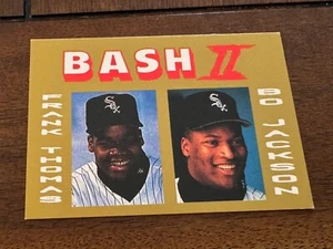 Bash II MLB Chicago White Sox Frank Thomas & Bo Jackson Sports Trading Card - Picture 1 of 9