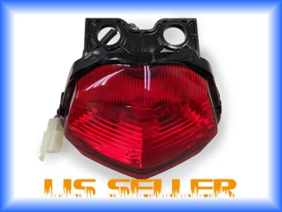 Luz trasera LED roja Fit Kawasaki 2008 2009 2010 2011 2012 Ninja250R OEM Foto 1 de 4