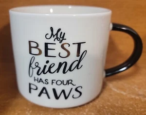 Threshold MEIN BESTER FREUND HAT VIER PFOTEN Becher, 16 Unzen/3 1/2", Porzellan, Top - Bild 1 von 7