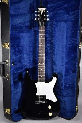 2024 Epiphone USA Coronet Ebony Finish Electric Guitar w/OHSC - Image 1 of 4