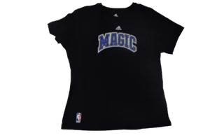 adidas Womens NBA Orlando Magic Basketball Black Shirt NWT XL - Picture 1 of 5