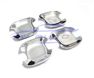 CHrome Door Handle Insert Bowl Fits All New Isuzu Dmax D-Max Double Cab Ute 2020 - Picture 1 of 4