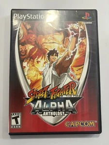 Street Fighter Alpha Anthology (Sony PlayStation 2, 2006) PS2 - Complete CIB - Picture 1 of 2