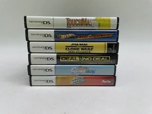 Nintendo DS Game Lot (Hot Wheels, Star Wars, Scribblenauts, Amazing Adventures) - Picture 1 of 18