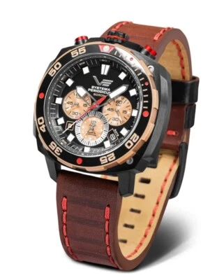 Reloj de cuarzo para hombre Vostok Europe SYSTEMA PERIODICUM BORON (B) VK67-650E721 Foto 1 de 4