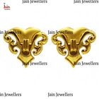 22 Kt Solid Hallmark Yellow Real Gold Screw Back Women'S Stud Earrings 5 - 8 Gms