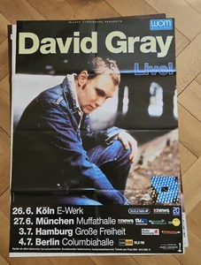 David Gray.    Konzertposter  Tour Poster  - Bild 1 von 1