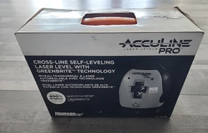 Johnson Level & Tool Acculine PRO 40-6640 Cross-Line Self-Leveling Laser - Picture 1 of 12
