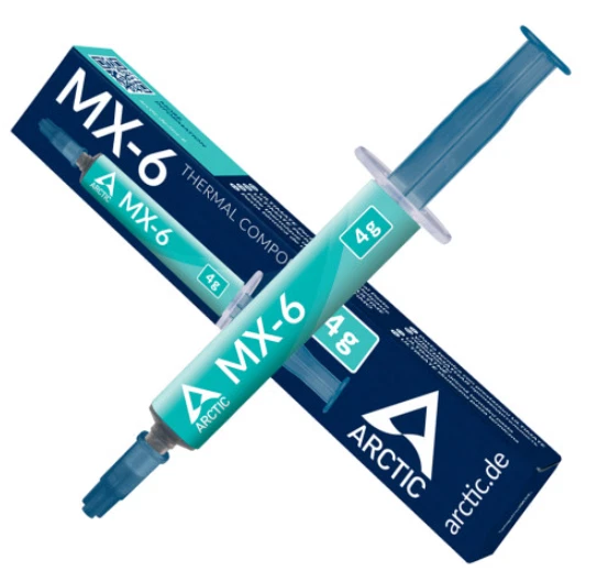 ACTCP00081A ARCTIC Pâte Thermique MX-6 Très Haute Conductivité 8 g - Gris