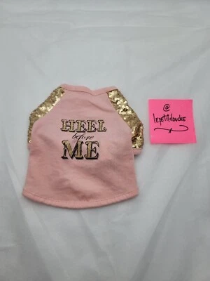 GUC Bond & Co. Sequin Sleeve " Heel Before Me"  Shirt - Glam Couture Fabulous - Image 1 of 4