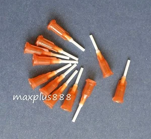 Agujas dispensadoras flexibles PP Blunt puntas aguja jeringa 1/2" 50 piezas 15Ga - Imagen 1 de 2