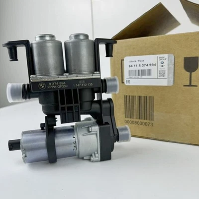 BMW E39 520i 523i 528i Heater Control Valve With Auxiliary Water Pump 94-03 NEW Foto 1 de 4