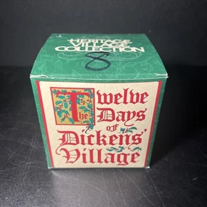 Dept 56 Christmas 12 Days of Dickens 8 Eight Maids A Milking In Original Box - Picture 1 of 4