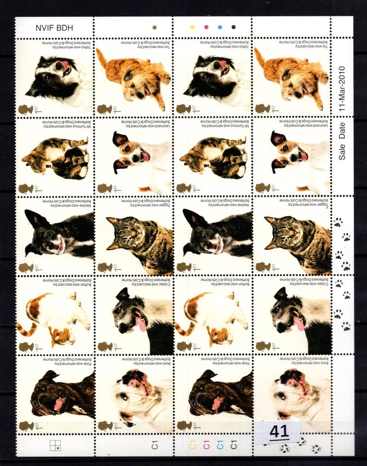 = 2X GRAN BRETAÑA - MNH - MASCOTAS - PERROS - GATOS Foto 1 de 1