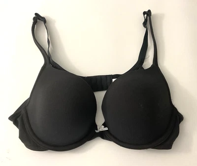 Sujetador con aros push up de algodón negro Lane Bryant Cacique 40C Foto 1 de 4