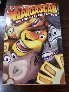 MADAGASCAR THE COMPLETE DVD COLLECTION DREAMWORKS π₯ - Picture 1 of 6