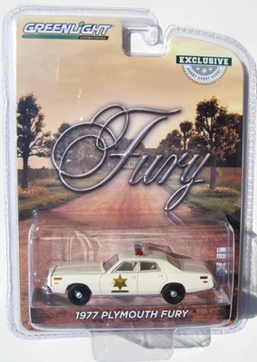 GREENLIGHT DUKES OF HAZZARD HAZZARD COUNTY SHERIFF 1977 PLYMOUTH FURY HTF - Image 1 of 4