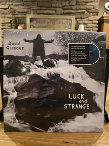 David Gilmour - Luck and STRANGE LP (2024) Translucent Sea Blue Vinyl NEW - Picture 1 of 6