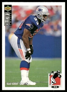 1994 Collector's Choice Sam Gash New England Patriots #189 - Picture 1 of 2