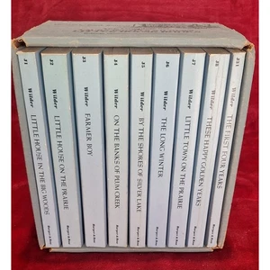 Laura Ingalls Wilder's "Little House" series of 9 books, by Harper & Row- 1971 - Imagen 1 de 11