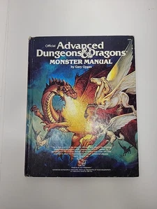 Advanced D&D Monster Manual 4th Edition 1979 Hardcover Dungeons & Dragons  - Bild 1 von 15