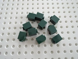 Lego 10 x Stein Baustein Basic 3005 1x1 dunkelgrün - Bild 1 von 1
