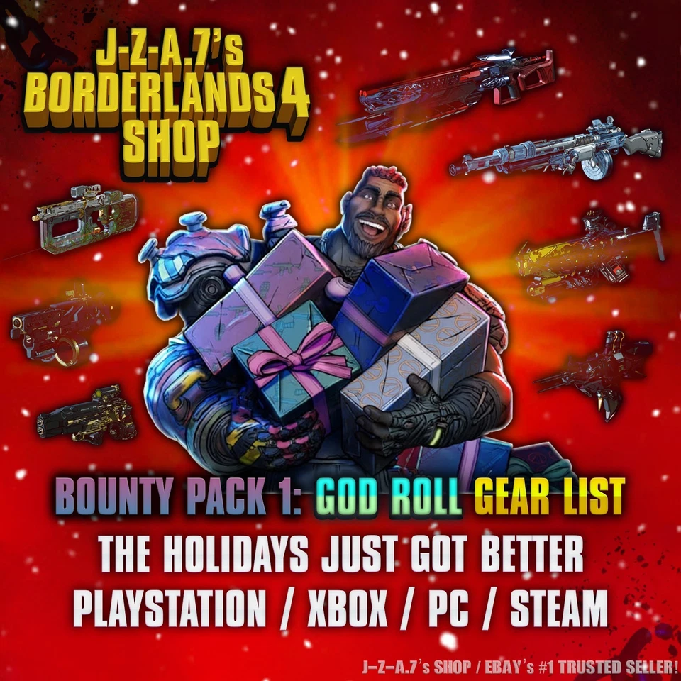 Borderlands 4✨BOUNTY PACK 1 DLC GOD ROLL GEAR BL4 ITEMS, WEAPONS ✅PC-PS-XBOX✨ - Image 1 of 1