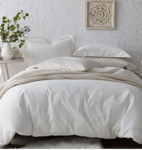 Company Cotton™ Klassisch Glatt Faltenfrei Satin Bettbezug Twin 2er Set - Bild 1 von 7