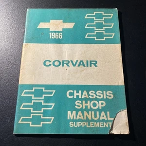 Chevrolet Corvair 1966 original chasis manual de taller suplemento L - Imagen 1 de 6