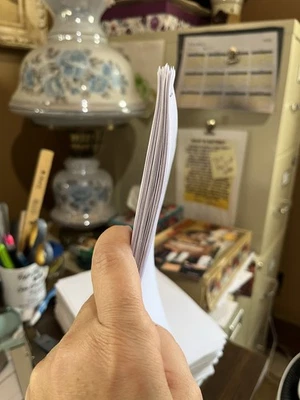 6.5”  X 8.75” Homemade Scratch Pads See Description for Details - Image 1 of 4