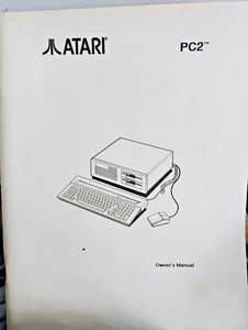 PC2 Owner's Manual; Atari PC - Manual ONLY - Picture 1 of 2