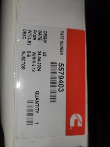 Cummins Fuel Injector 5579403  Diesel Common Rail Replacement Oem - Picture 1 of 2