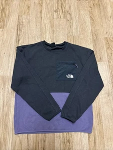Sudadera The North Face Tech Bolsillo con Cremallera Cuello Redondo Gris/Púrpura Para Hombre Mediana - Imagen 1 de 8